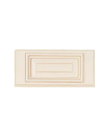 Drawer front cabinet open